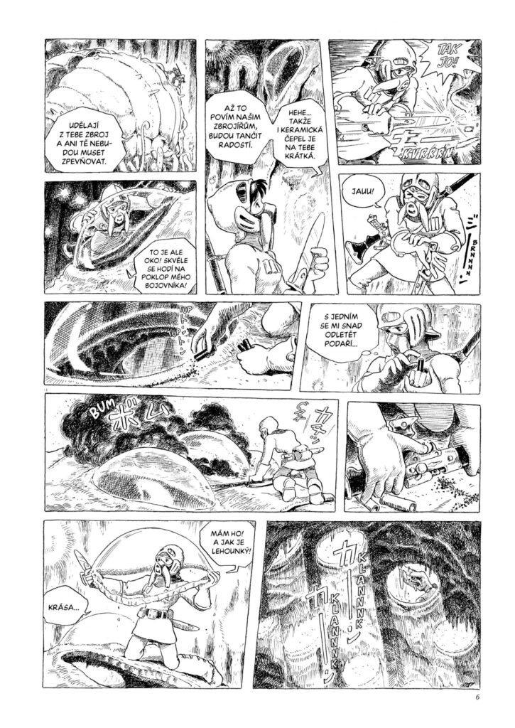 Naušika - ukázka 1