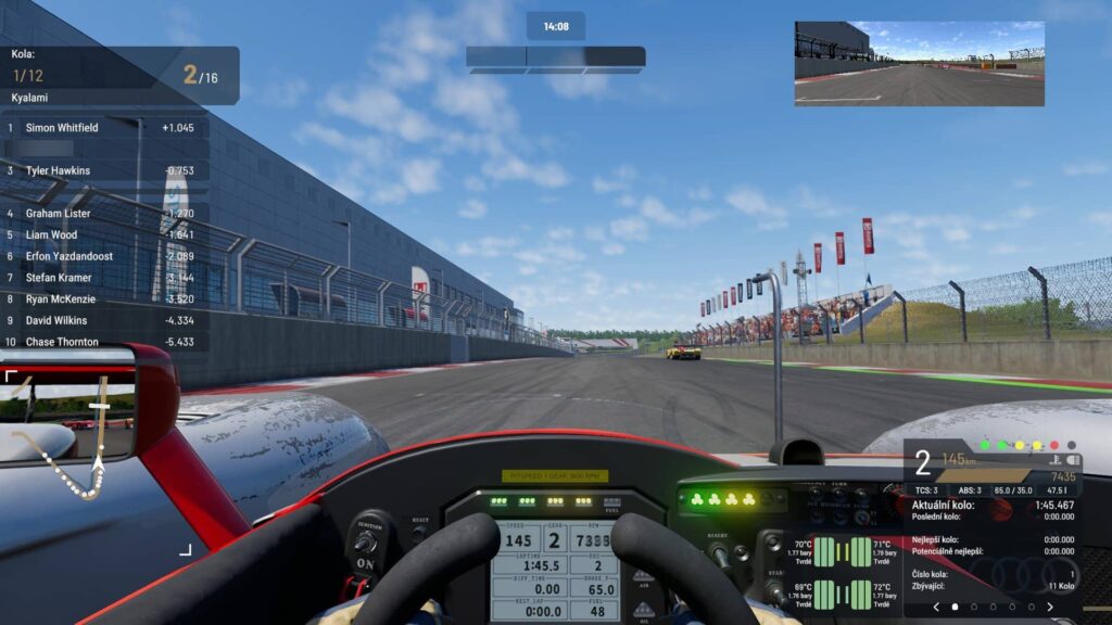 Project Motor Racing - druhé místo