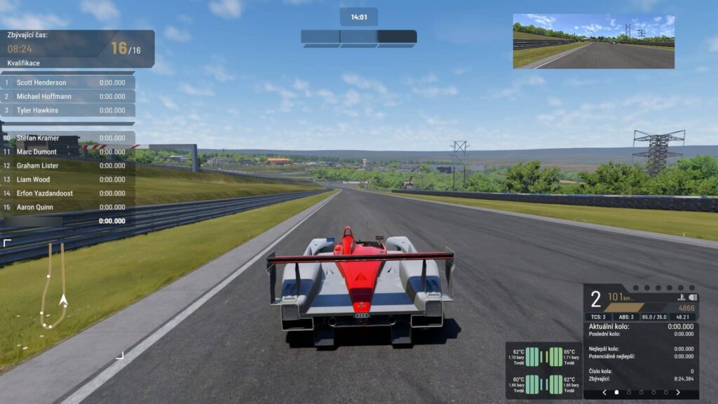 Project Motor Racing - průměrný vizuál