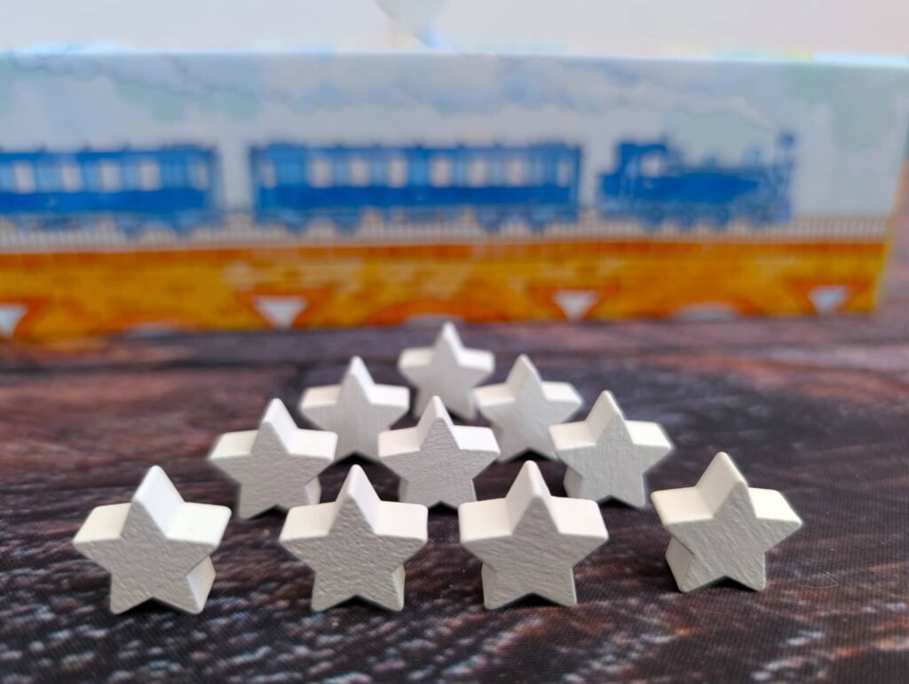 Railroad Tiles - bonusové hvězdy