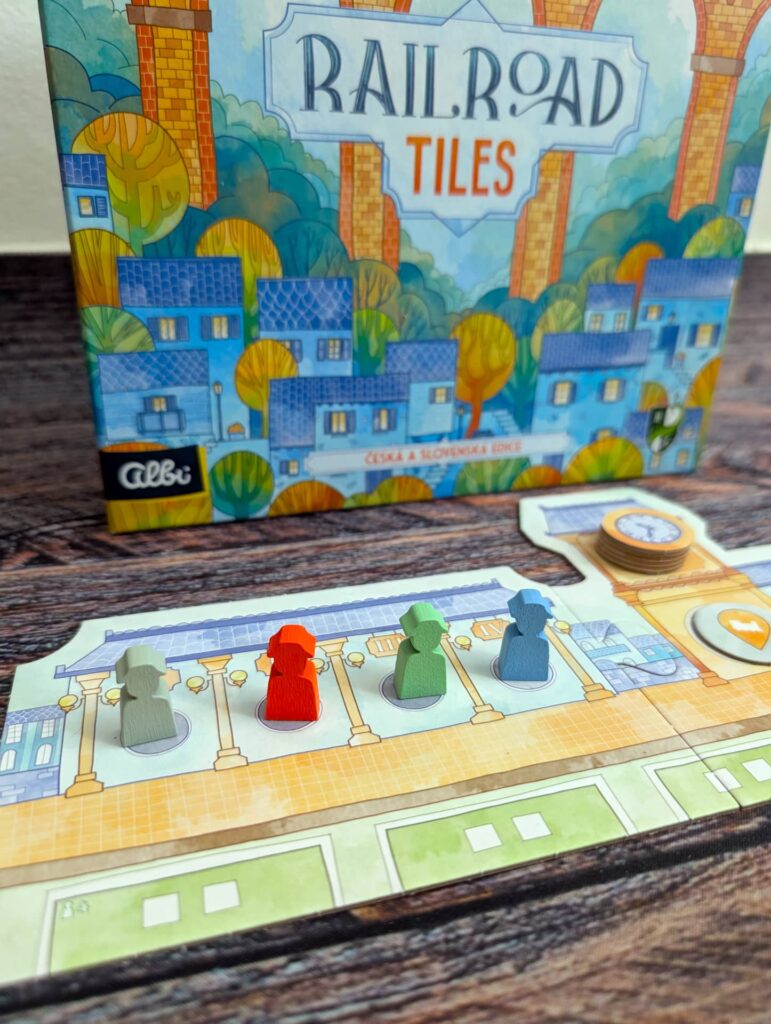 Railroad Tiles - pořadí hráčů