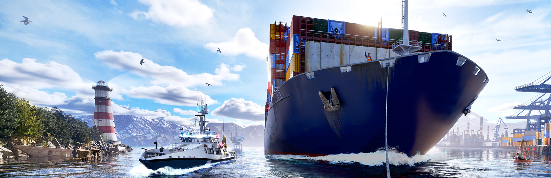 Seafarer The Ship Sim - úvodka