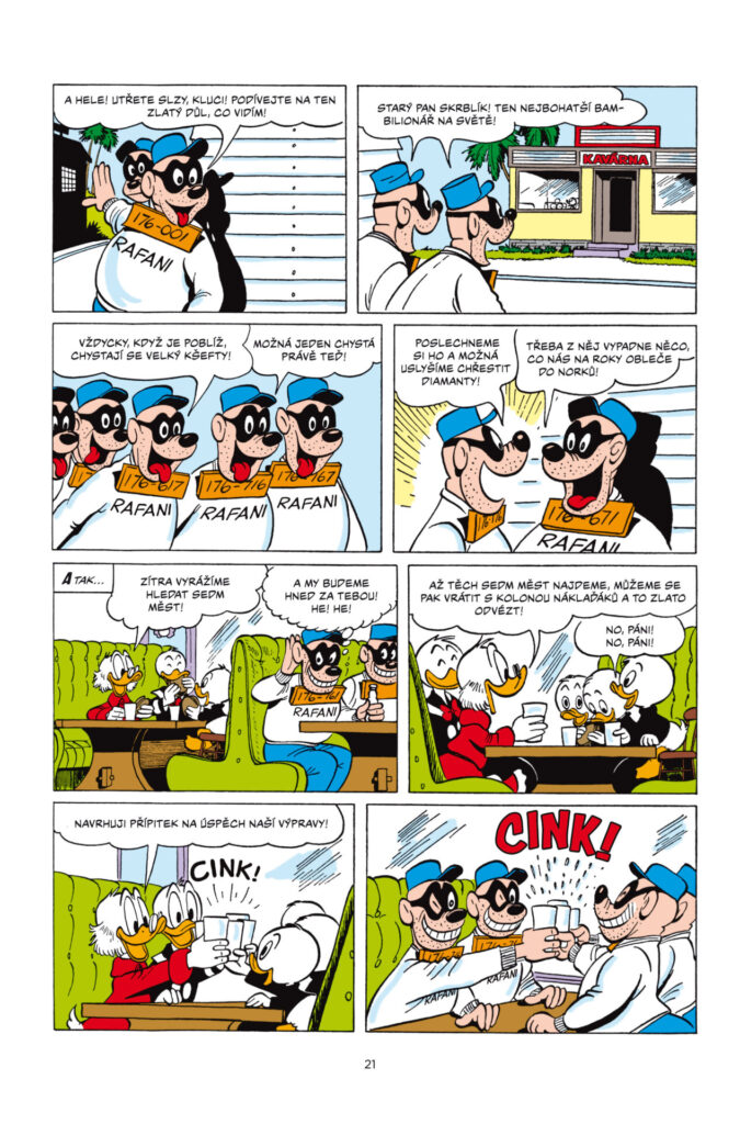 Strýček Skrblík Pasti plné zlata