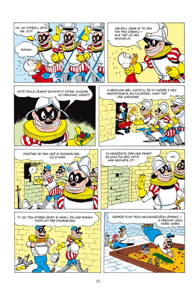 Strýček Skrblík Pasti plné zlata