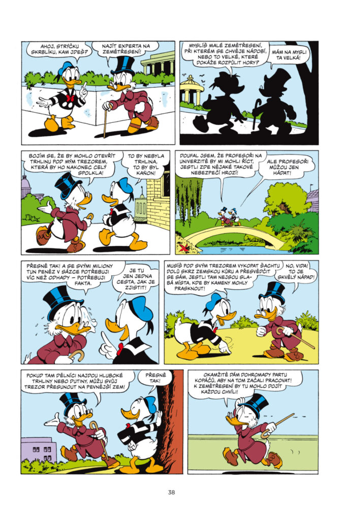 Strýček Skrblík Pasti plné zlata