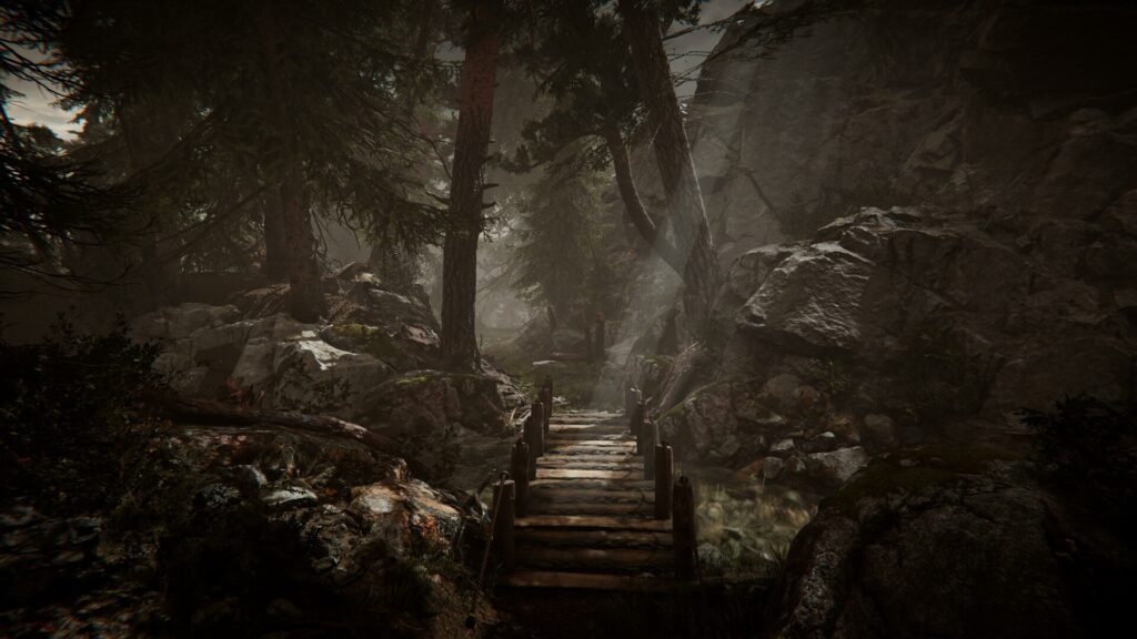 Syberia Remastered - taková sympo lesní cesta