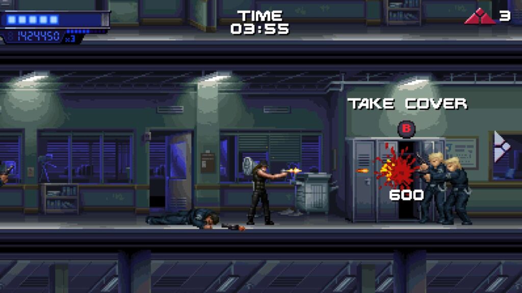 Terminator 2D: NO FATE - policejní stanice