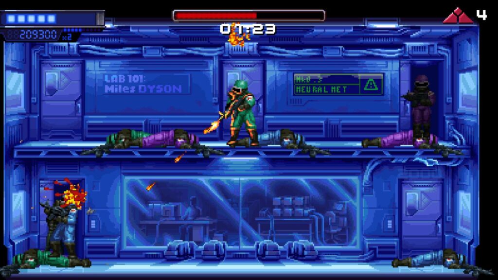 Terminator 2D: NO FATE - sekuriťáci