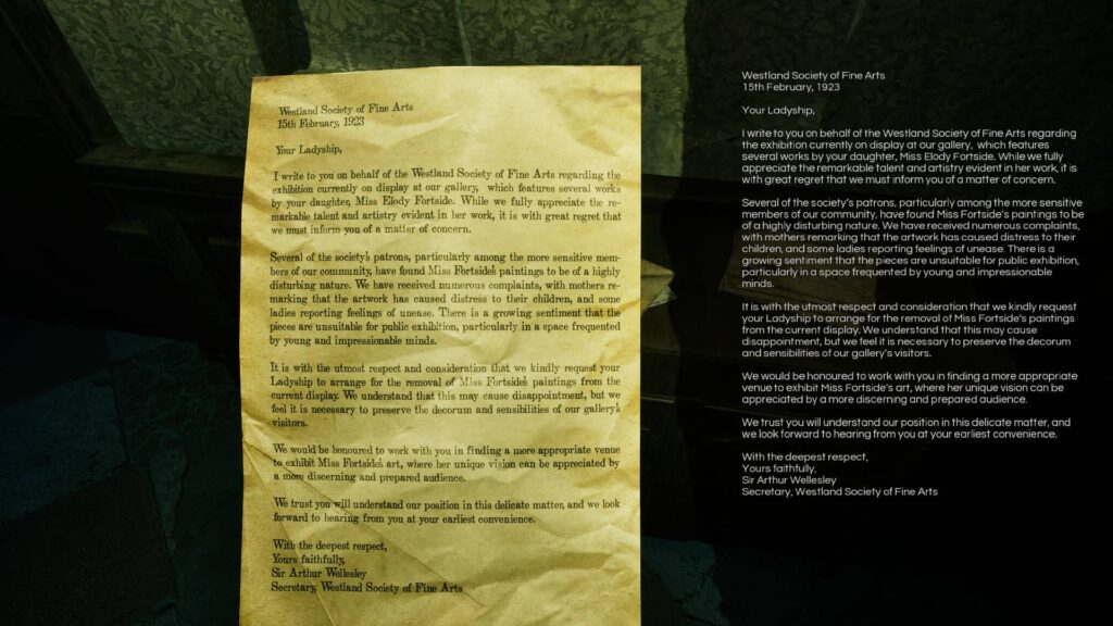 The Last Case of John Morley - dokumenty