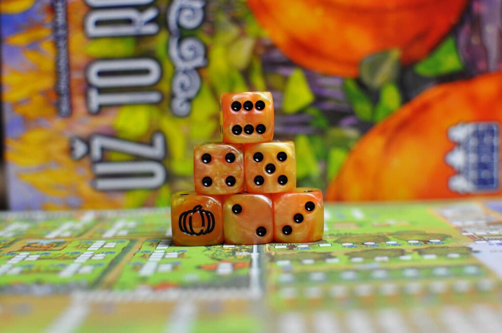 Už to roste - barevné kostky