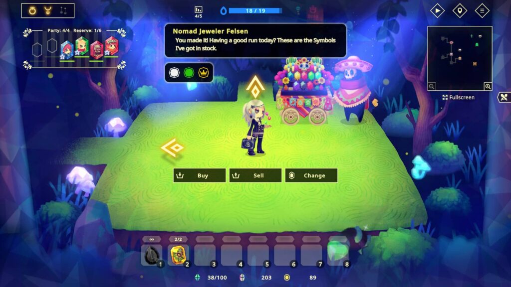 Vivid World - prodavač