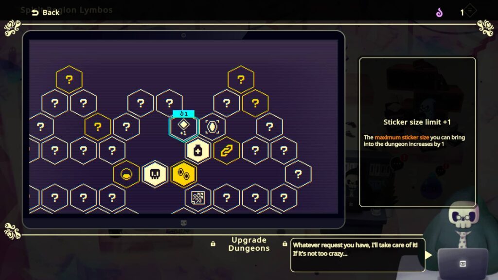 Vivid World - vylepšování v Lymbu