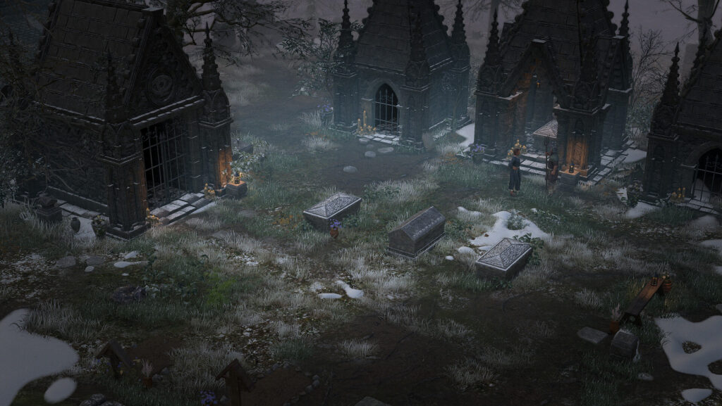 Wartales The Curse of Rigel cemetry