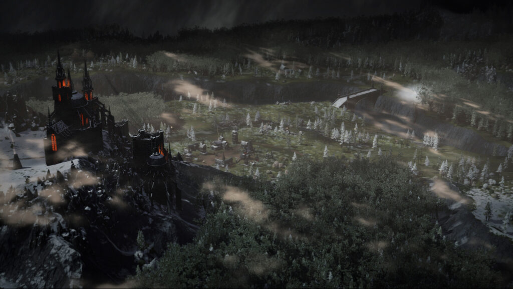 Wartales The Curse of Rigel dark castle