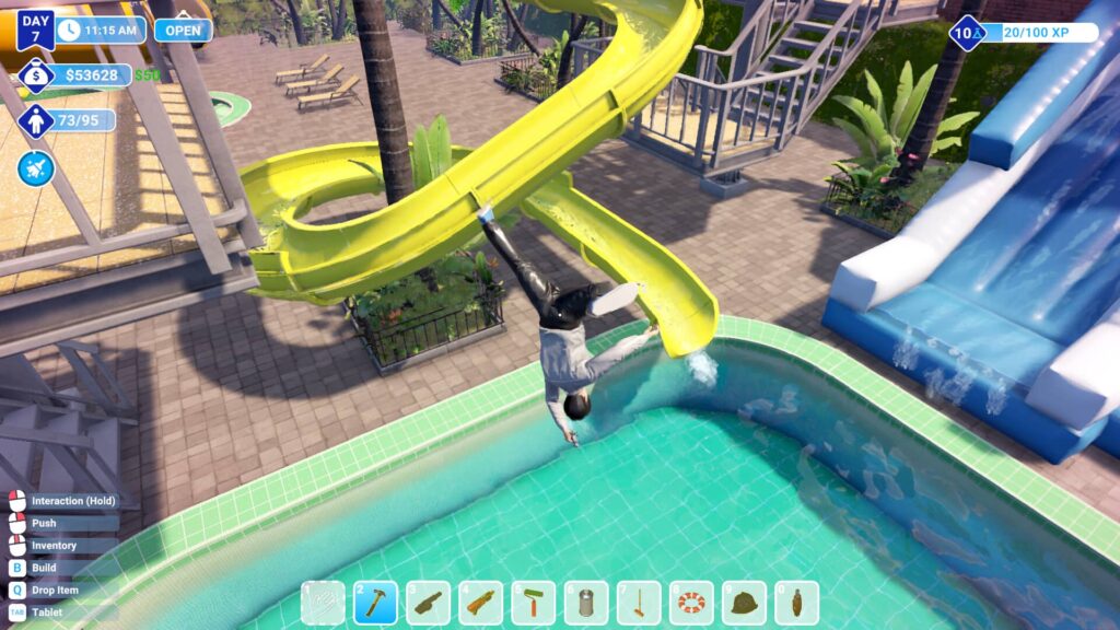 Waterpark Simulator - někdy to nevyjde