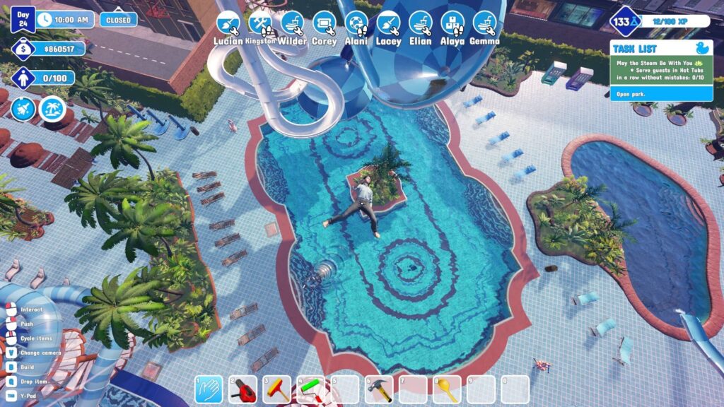 Waterpark Simulator - skluzavka