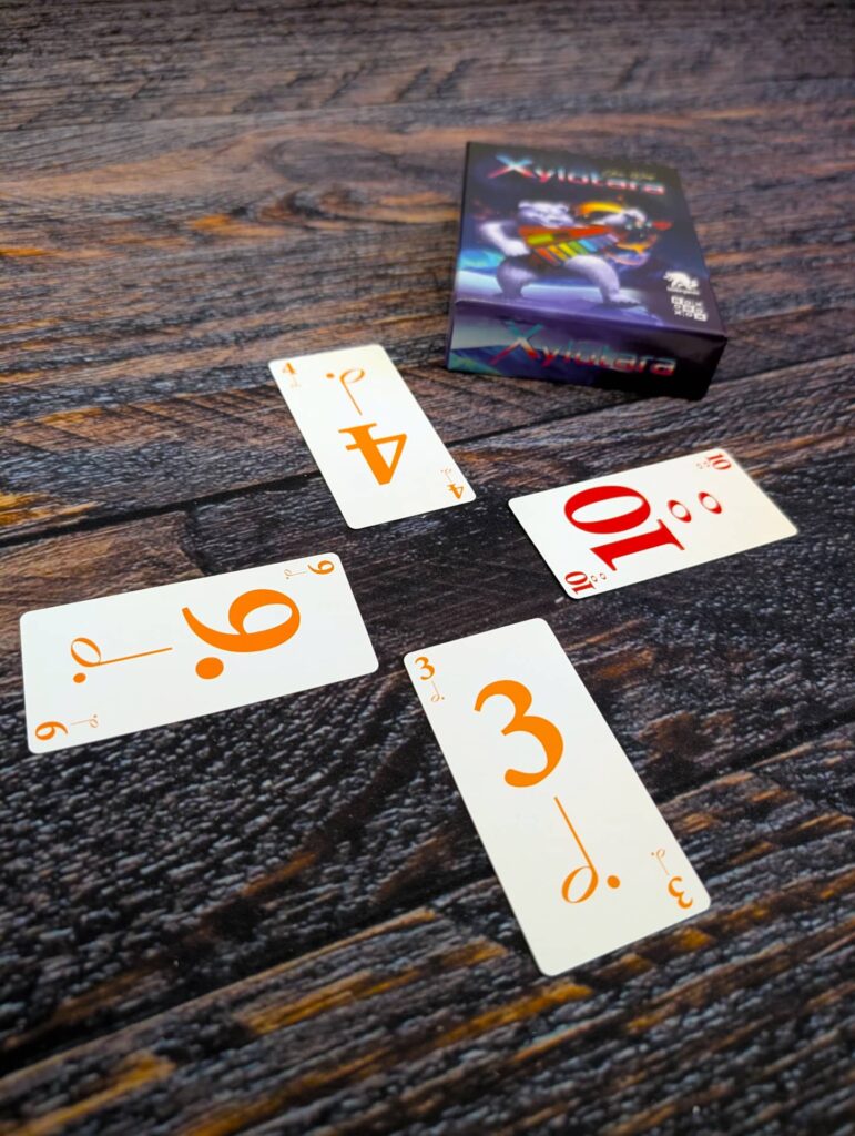 Xylotara - štych vyhrává nejvyšší hodnota zahajovací barvy nebo trumfová barva