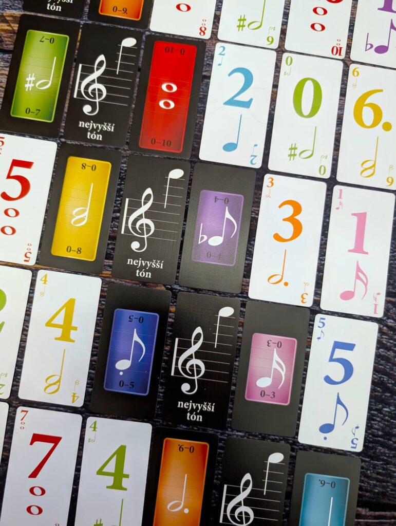 Xylotara - zobrazený rozsah hodnot na kartách se opravdu hodí