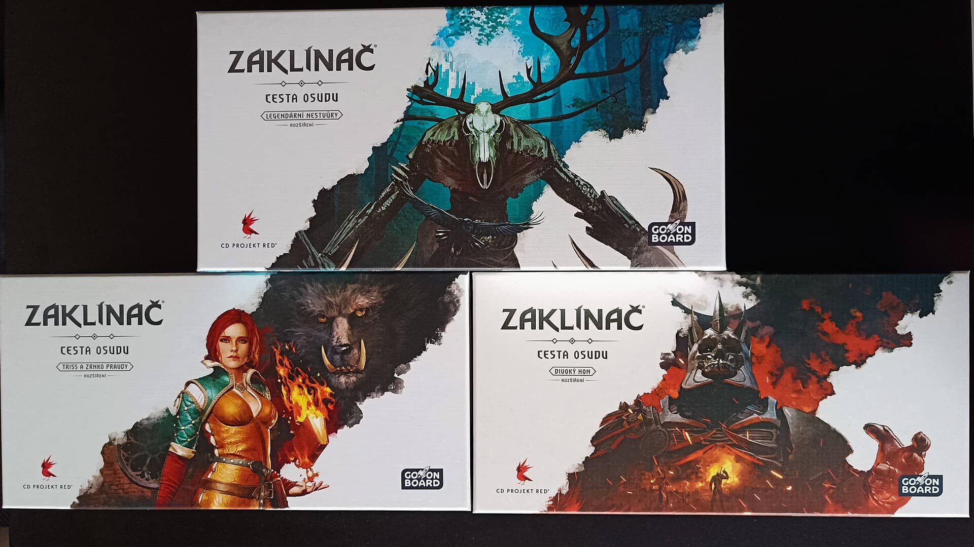 Zaklínač Cesta osudu - rozšíření Triss a zrnko pravdy, Divoký hon, Legendární nestvůry