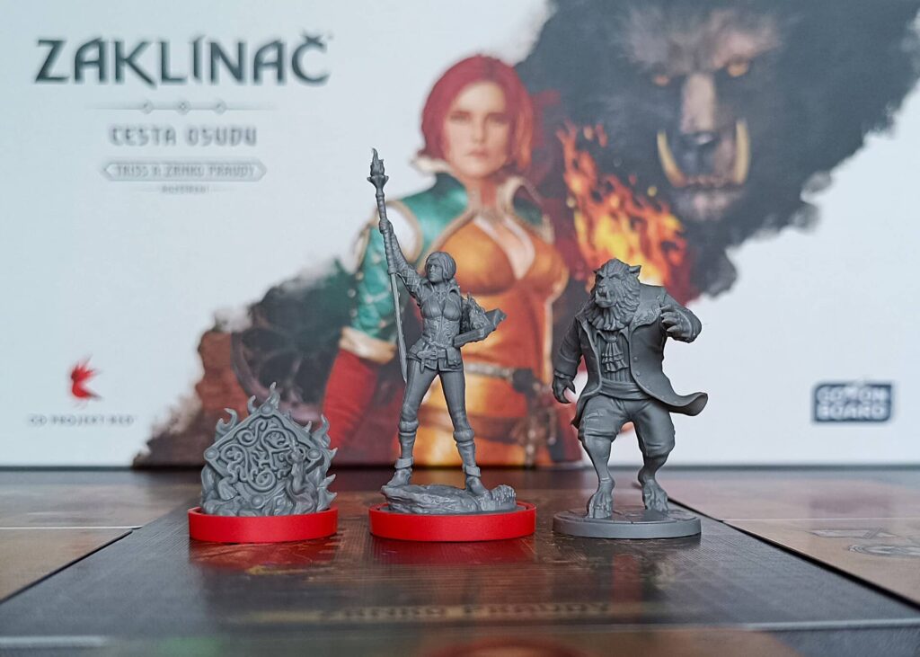 Zaklínač Cesta osudu - rozšíření Triss a zrnko pravdy - figurky