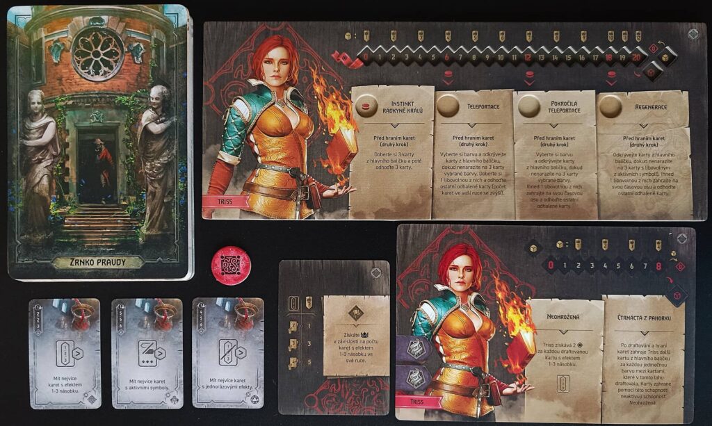 Zaklínač Cesta osudu - rozšíření Triss a zrnko pravdy - komponenty