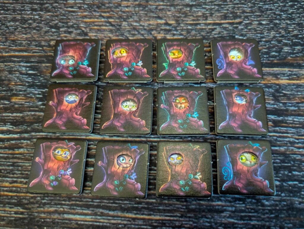 Zářihvozd - schované kočky