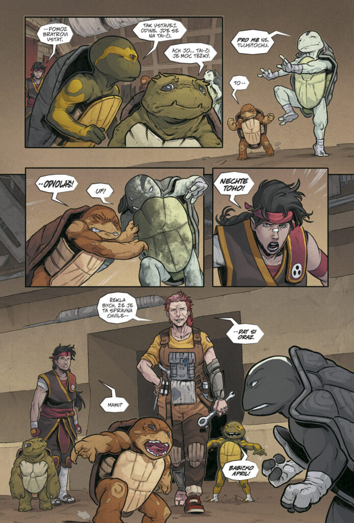 Želvy Ninja Poslední rónin – Ztracená léta