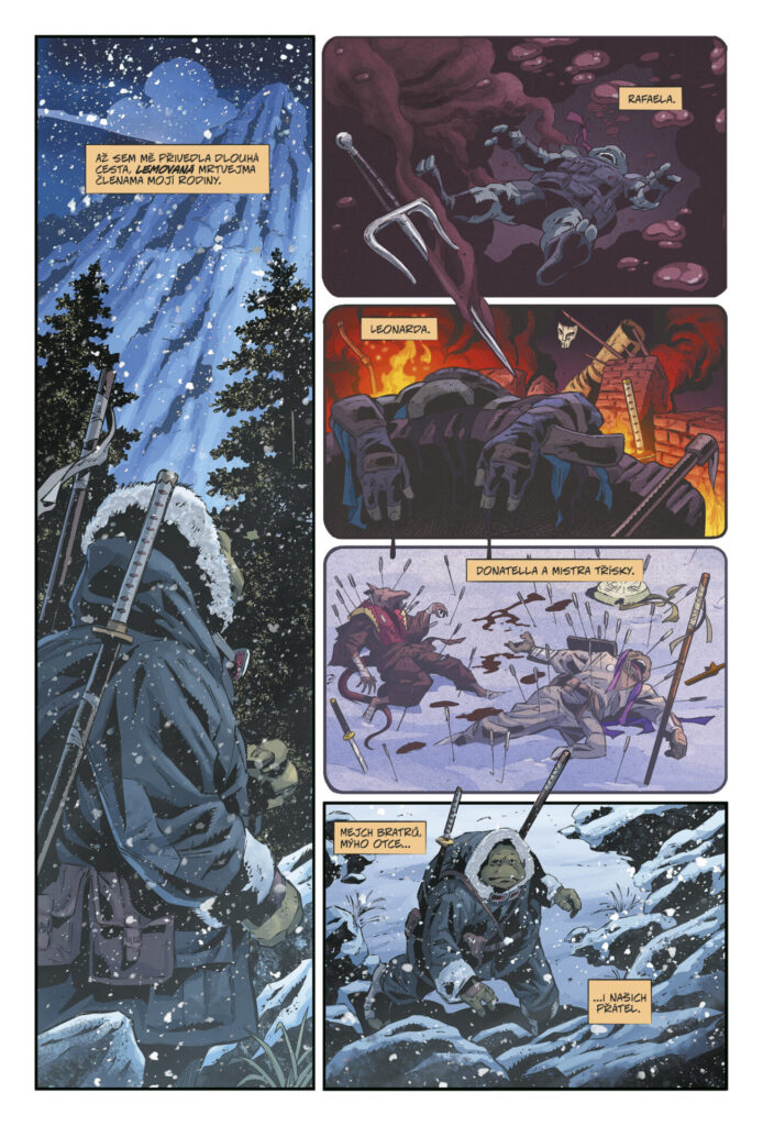 Želvy Ninja Poslední rónin – Ztracená léta