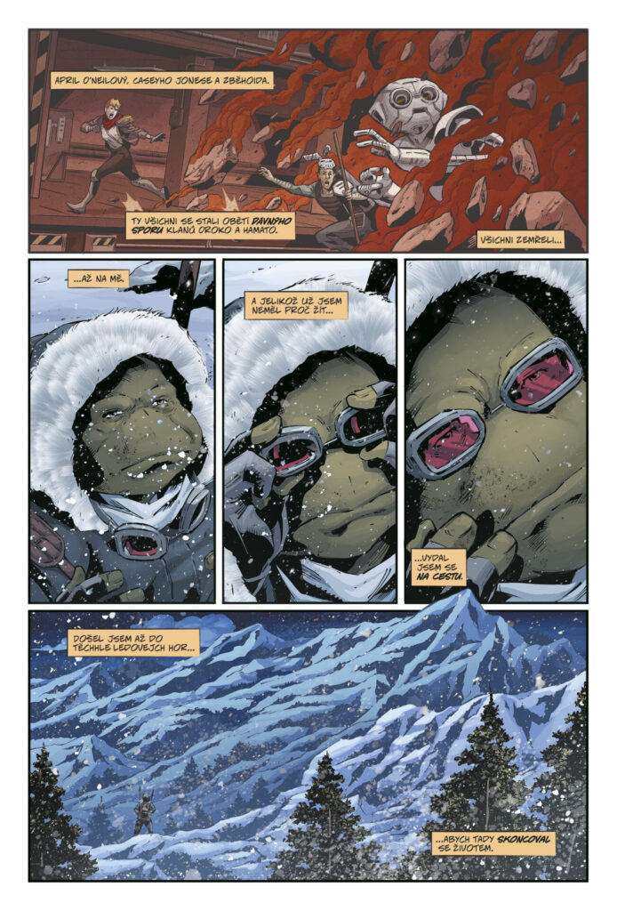 Želvy Ninja Poslední rónin – Ztracená léta