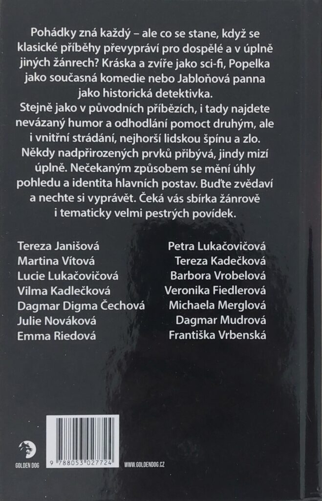 Daleké království zadní strana obálky