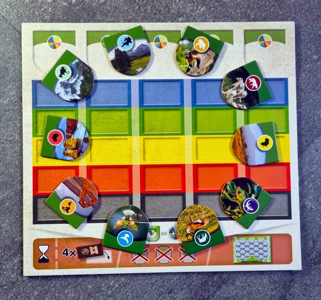 Archa Eden - deska záchranářských úkolů