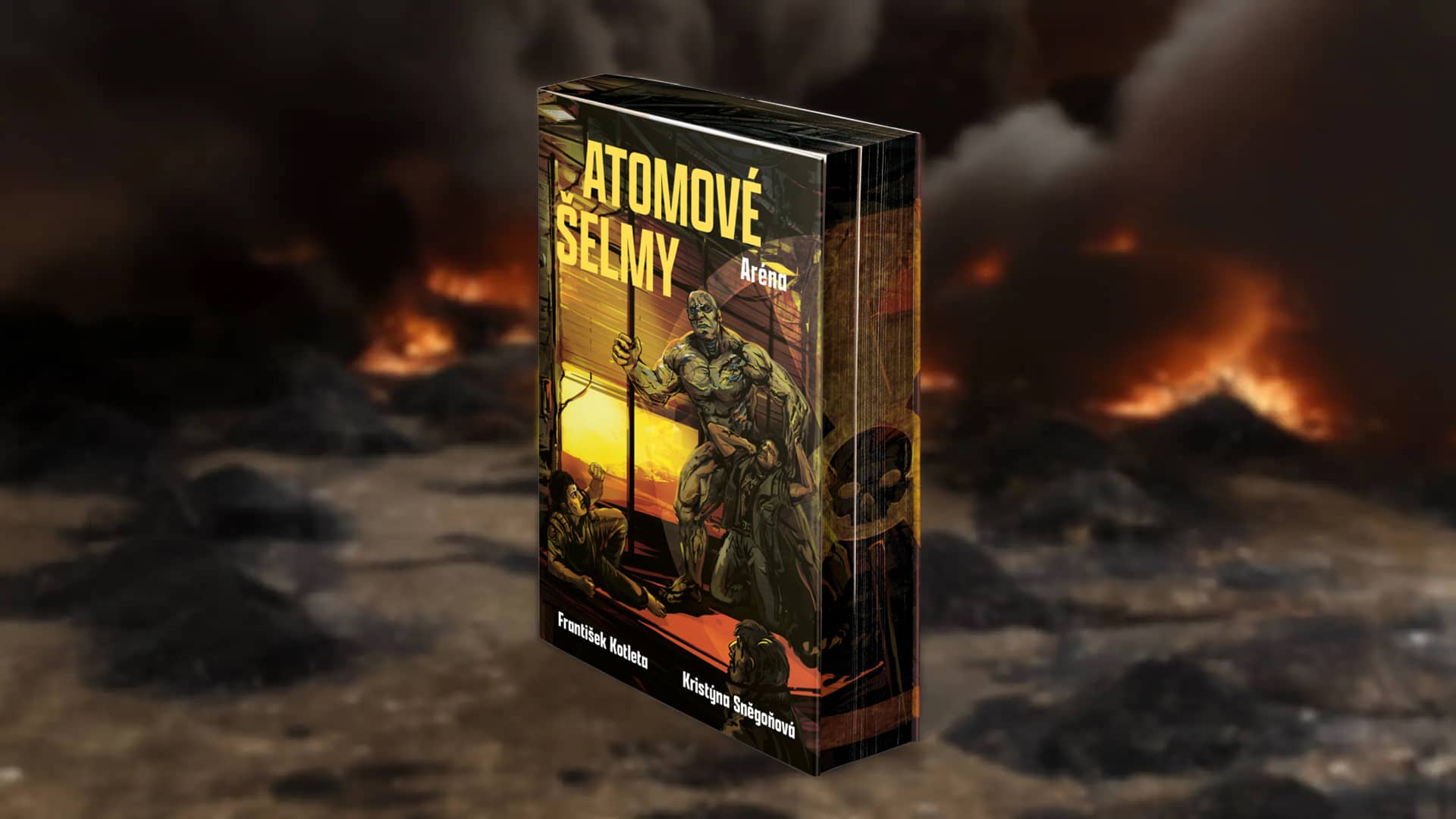 Atomové šelmy Aréna - titulka knihy