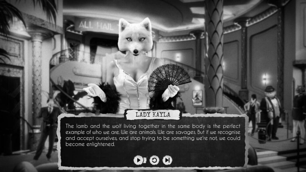 Chicken Police – Going meta