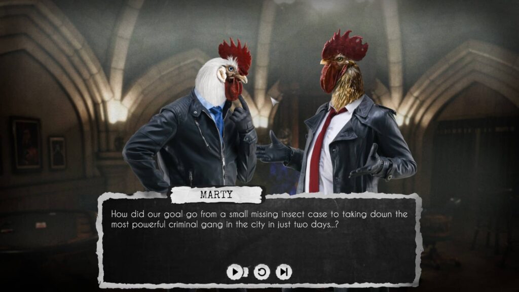 Chicken Police – Klasicky