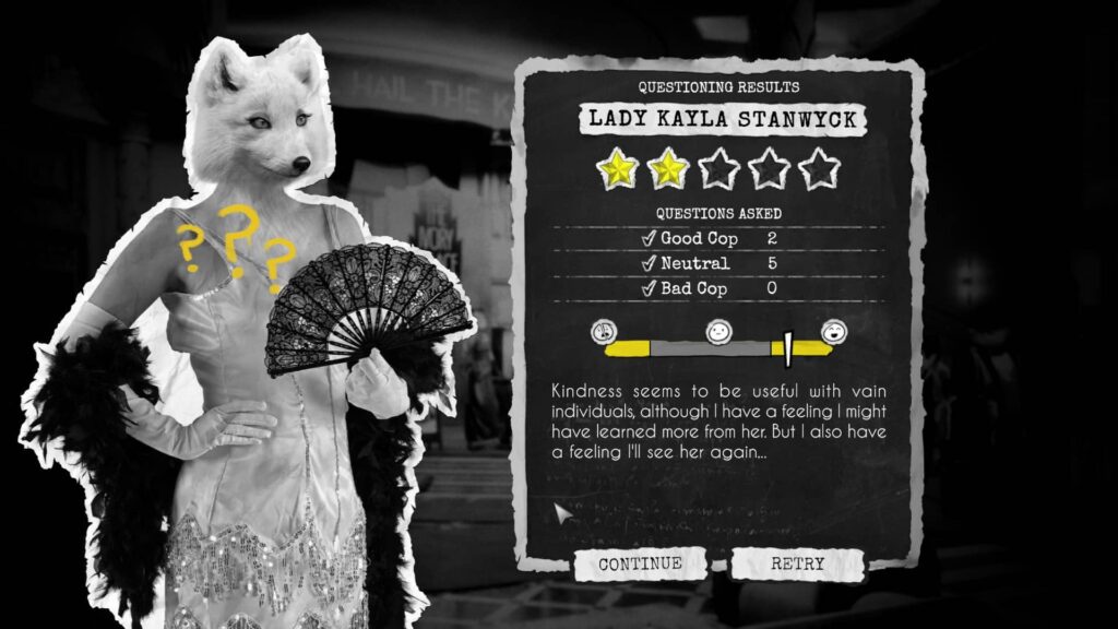 Chicken Police – Po výslechu