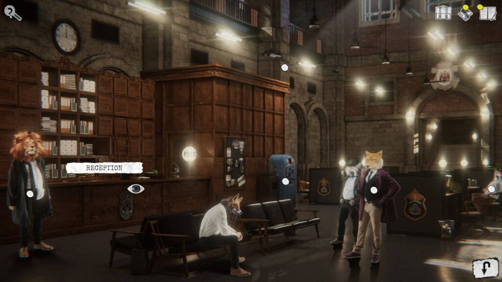 Chicken Police – Průzkum lokace