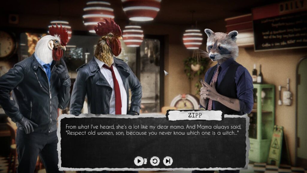 Chicken Police – Slova moudrosti