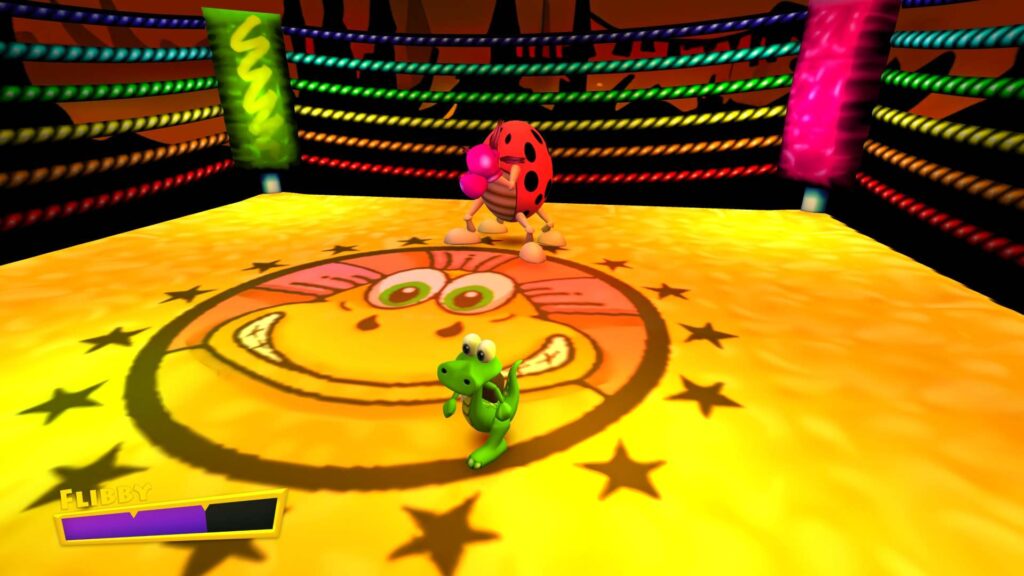 Croc: Legend of the Gobbos - boxující beruška