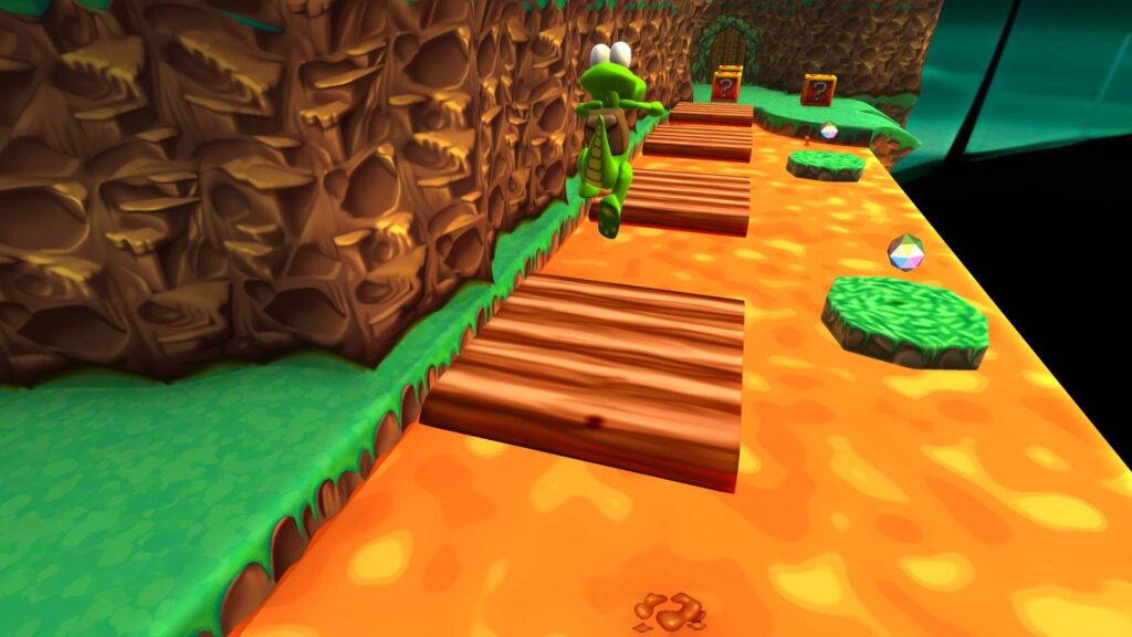 Croc: Legend of the Gobbos - skákání