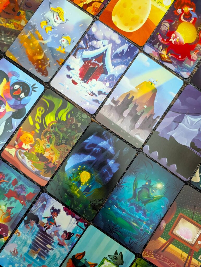 Dixit Kids - chloubou hry jsou ilustrace na kartách