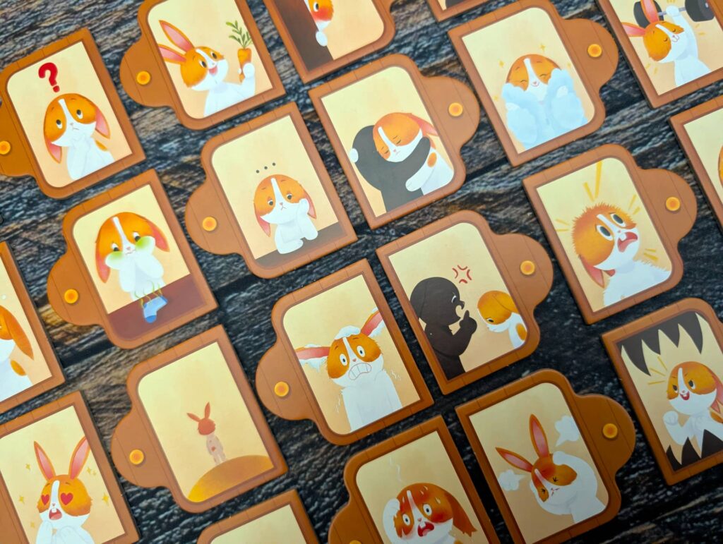 Dixit Kids - dílky dveří určují emoce hostů