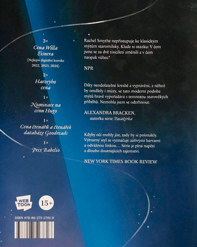 Drby z Olympu Kniha druhá - zadní strana