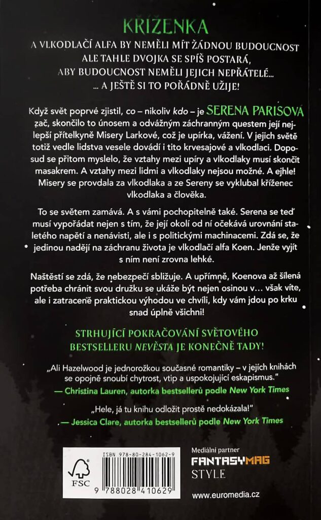 Družka - zadní strana