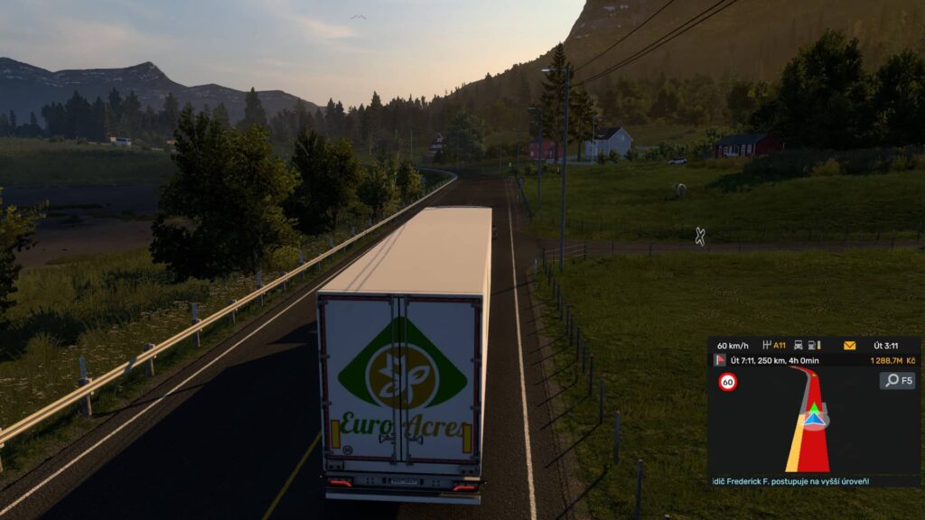 ETS2 Nordic Horizons - červené domky