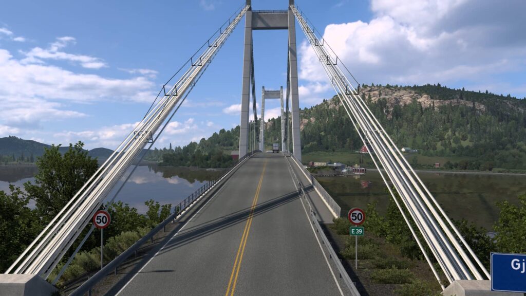 ETS2 Nordic Horizons - velký most