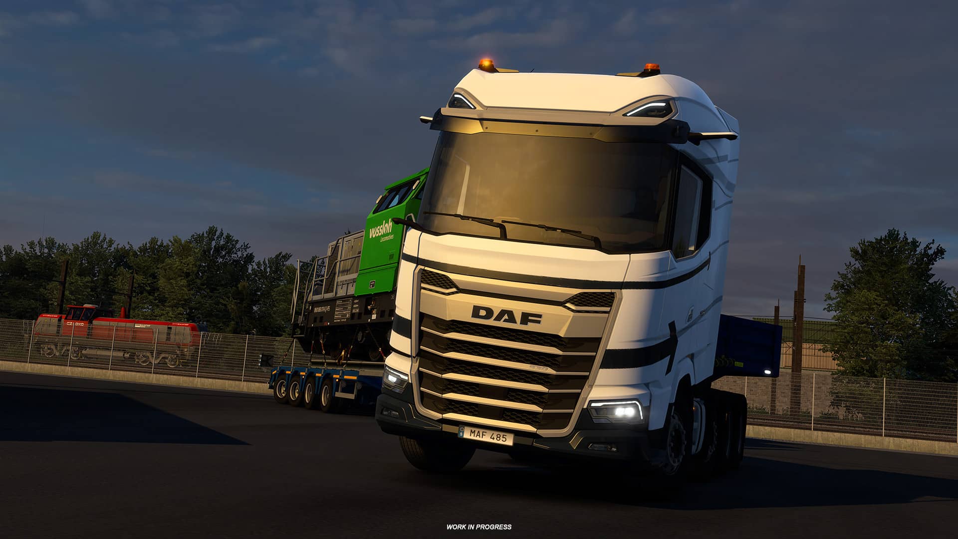 Euro Truck Simulator 2 tahač značky DAF