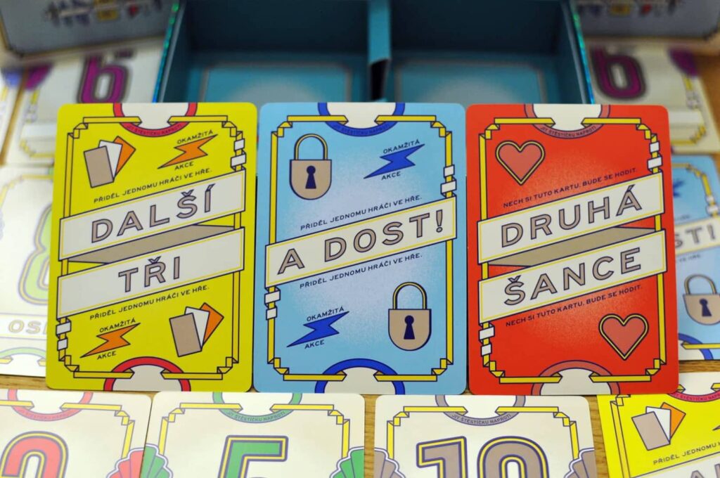 Flip 7 - akční karty