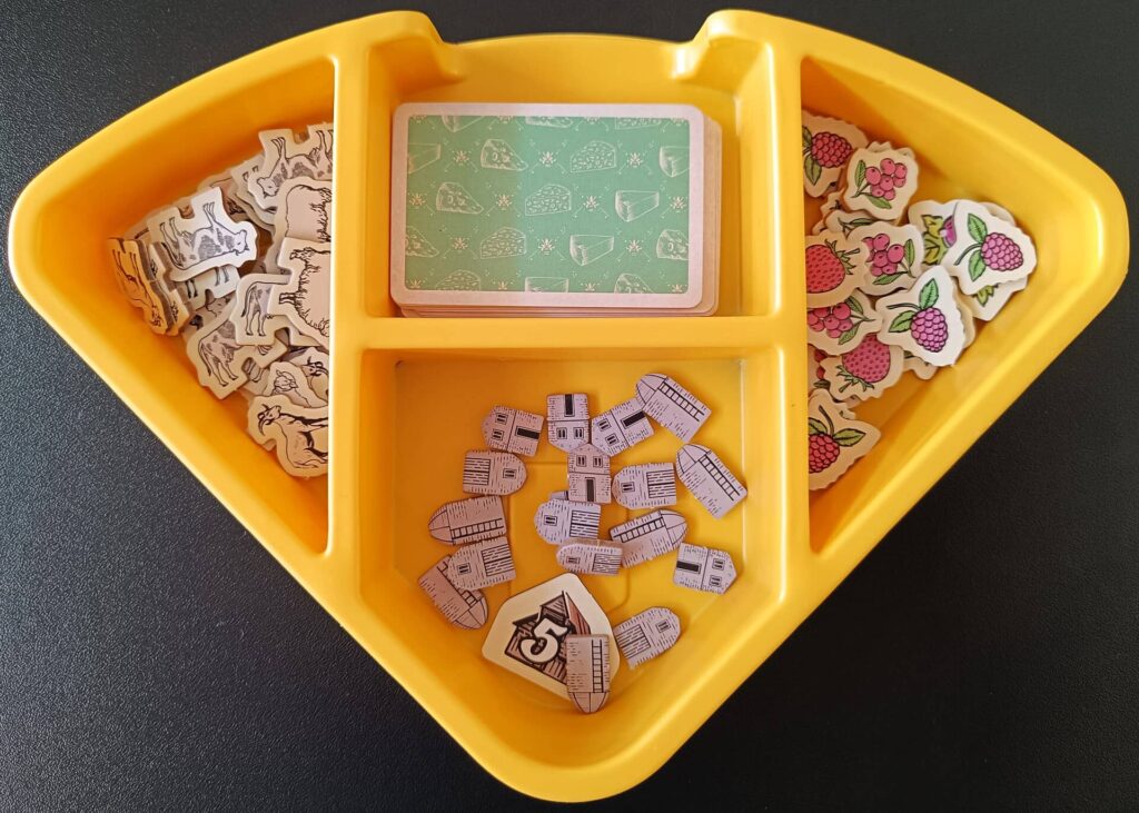 Fromage - zásobníky na suroviny