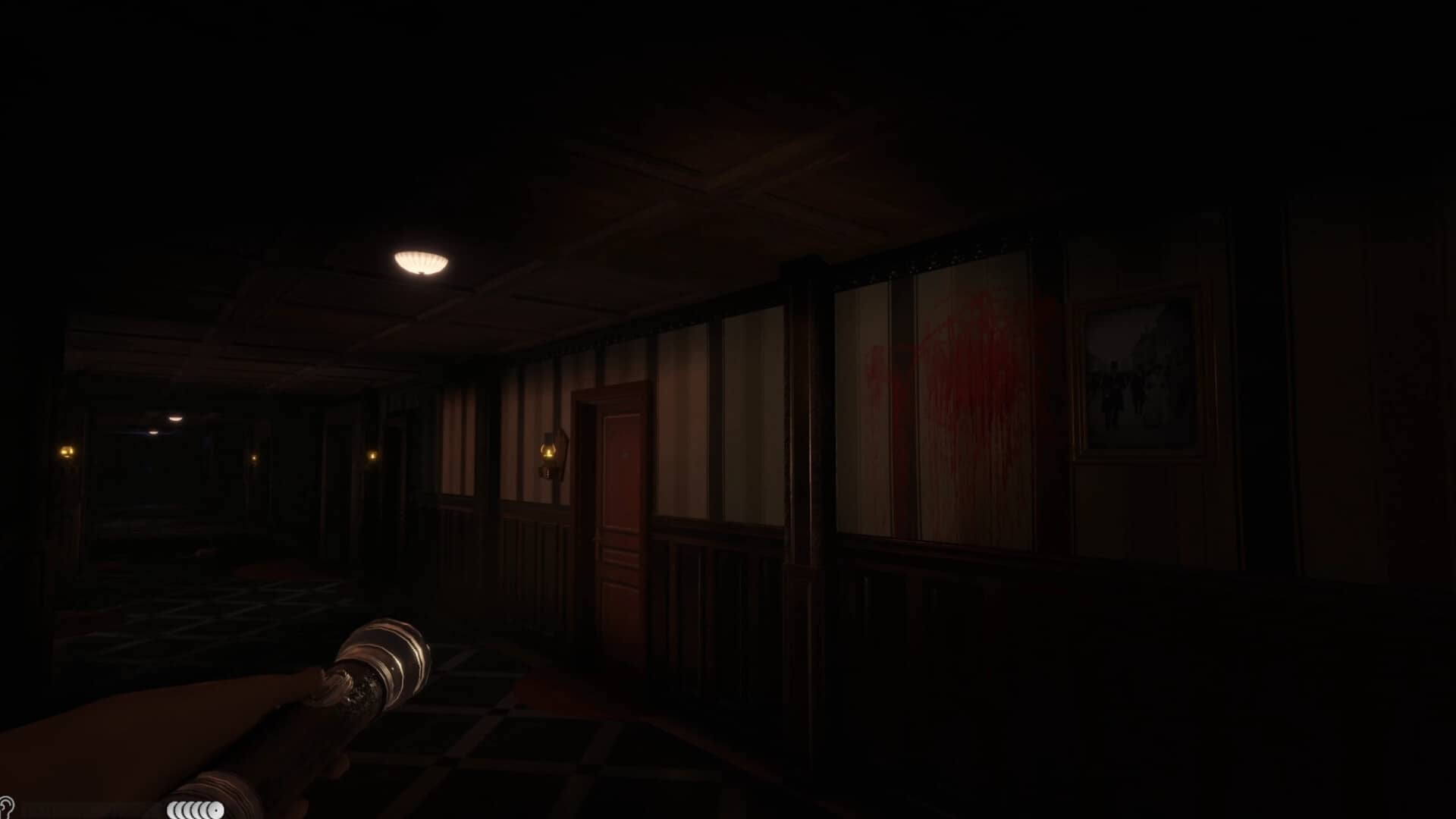 Hotel Espir - krvavá stěna