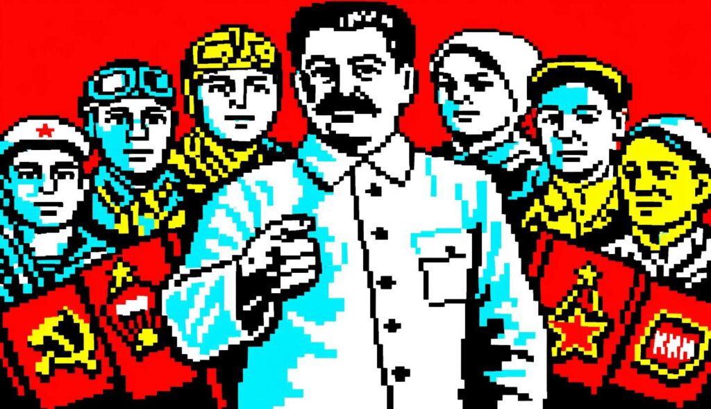 Komunistická propaganda - ZX Spectrum